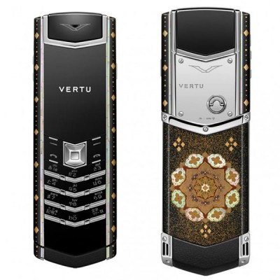позолоченный телефон Vertu 