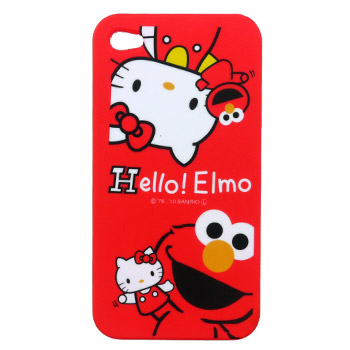 Чехол Hello Kitty & Elmo для iPhone 4