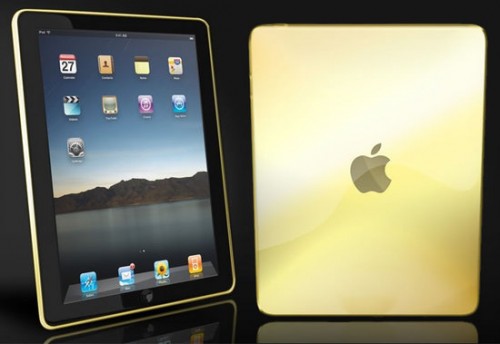 Exclusive Solid Gold iPad 