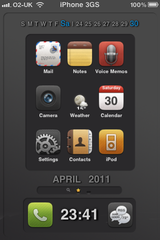 Тема на iPod Touch "Suave Mod"