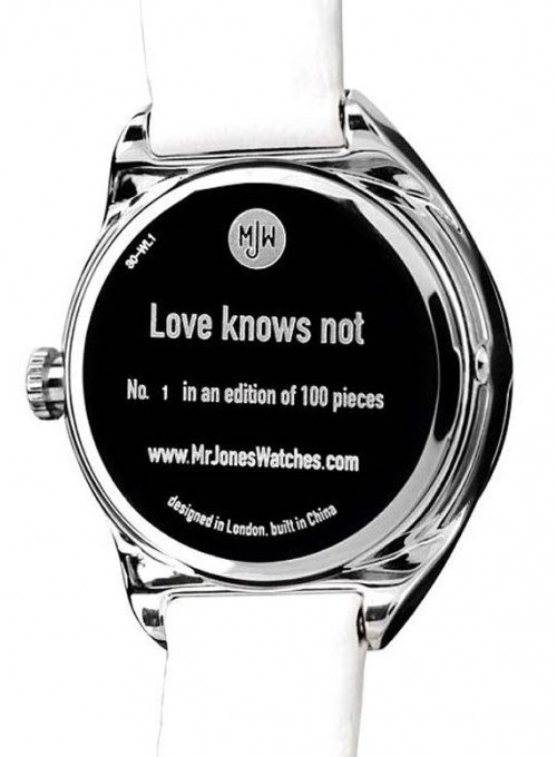 Наручные часы Mr. Jones Love Knows Not (What Time Is)
