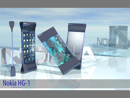 концепт телефона Nokia HG-1