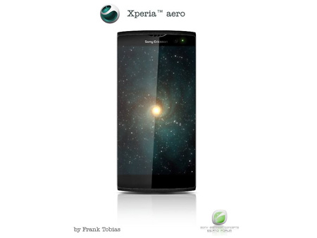 концепт телефона Sony Ericsson XPERIA Aero