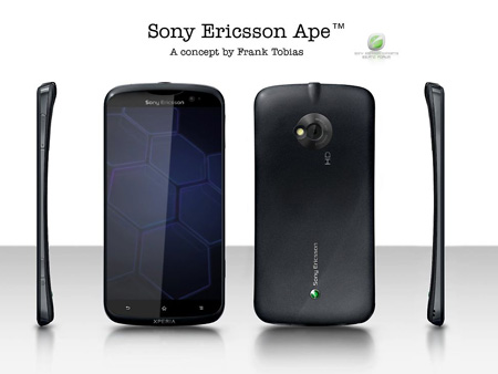 концепт телефона Sony Ericsson Ape