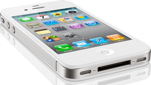 белый iPhone 5