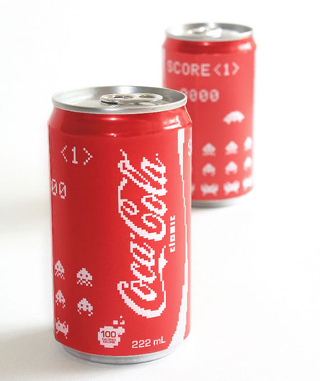 Coca Cola Space Invaders edition