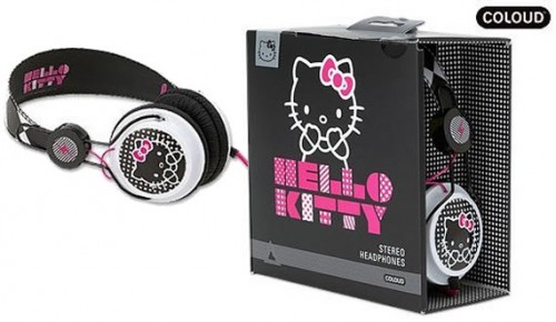 наушники Hello Kitty Black Comic Pop