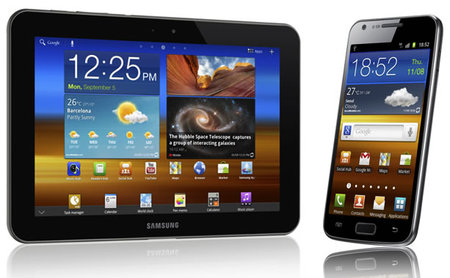 Samsung Galaxy S II и Galaxy Tab 8.9