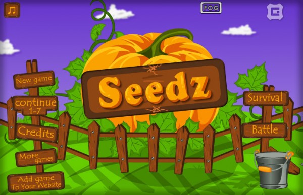онлайн флеш игра Seedz