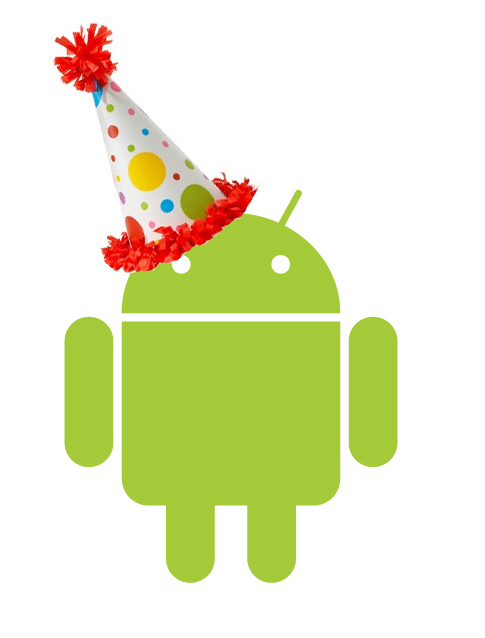 День Рождения Android