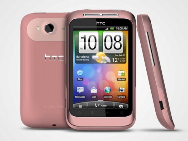смартфон HTC Wildfire S Фламинго