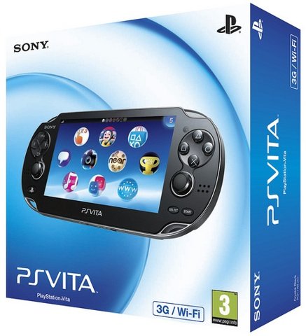 PlayStation Vita в коробке