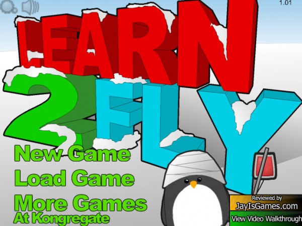 Онлайновая flash-игра Learn To Fly 2