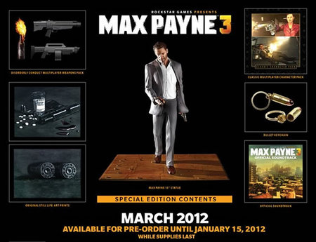 коллекционное издание Max Payne 3