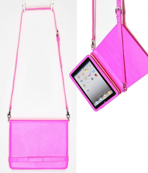 розовый чехол на iPad