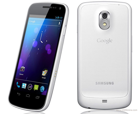 белый Samsung Galaxy Nexus 