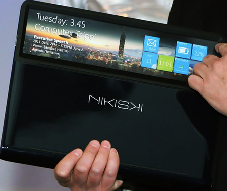 концептуальный ноутбук Intel Nikiski 