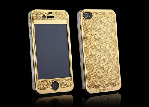 золотой iPhone 4S 