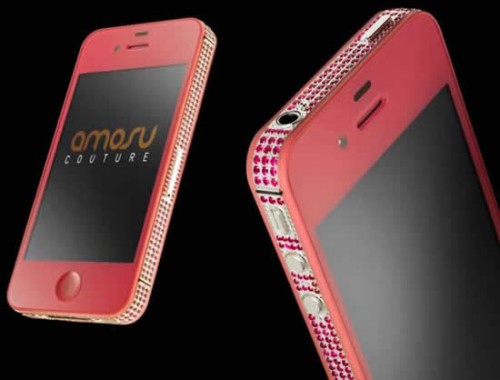 розовый iPhone 4S 