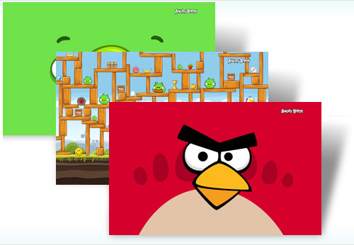 тема на компьютер Angry Birds