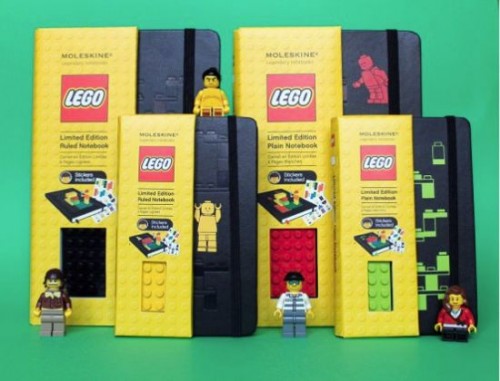 блокноты Lego Moleskine