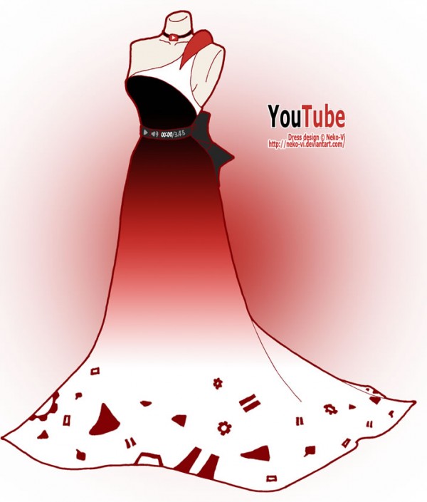 бальное платье youtube