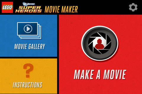 приложение LEGO Super Hero Movie Maker 