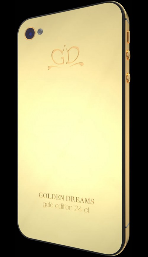 дизайнерские iPhone Gold Edition
