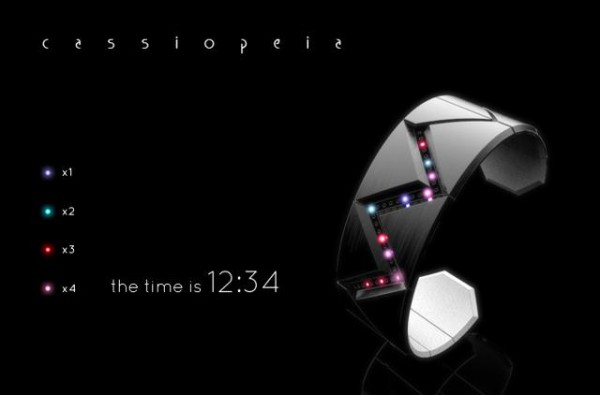 Концептуальные наручные часы Cassiopeia 