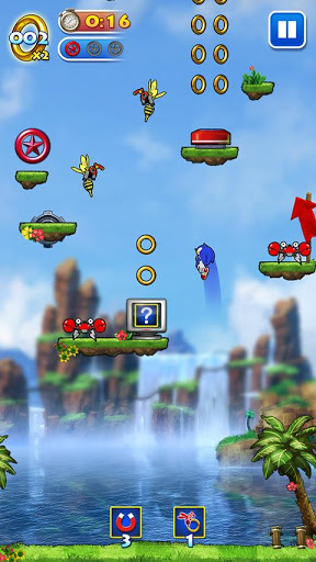 Android игра Sonic Jump скриншоты