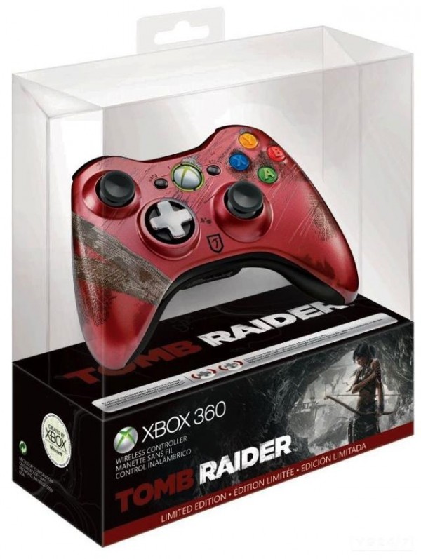 Лимитированный контроллер Tomb Raider для Xbox 360
