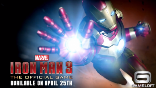 мобильная игра Iron Man 3