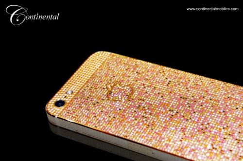 iPhone 5 с драгоценными камнями