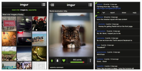 приложение Imgur для Android 