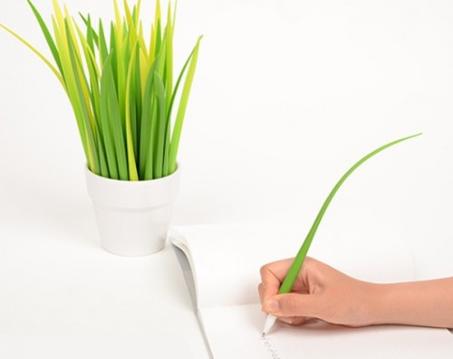 необычные ручки Pot of Grass 
