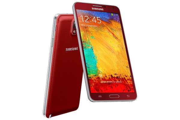 Samsung Galaxy Note 3 Merlot red 