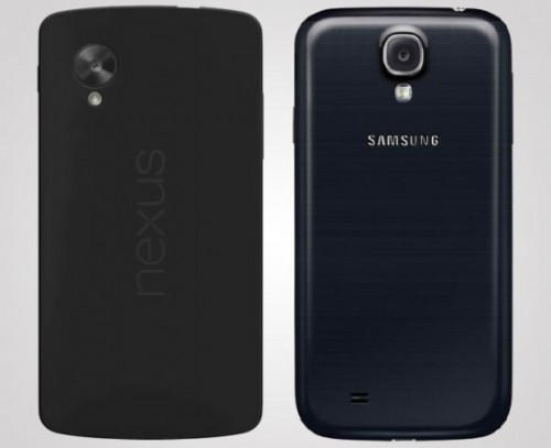 Nexus 5 против Galaxy S4